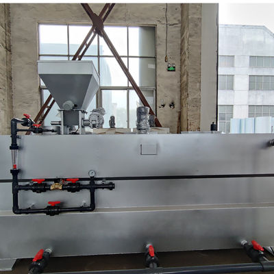 Sistem Dosis Bubuk Otomatis 5000L/H Pengolahan Air Sistem Dosis PAC