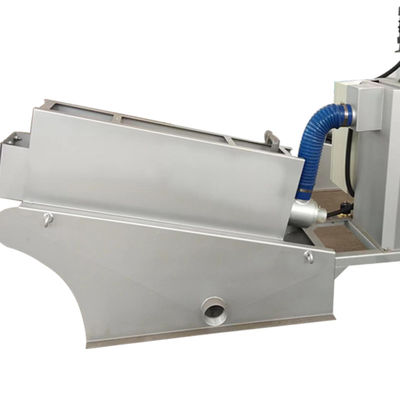 Mesin Dewatering Lumpur Pengolahan Air Limbah Multi Screw Press 1-2500kgs / H
