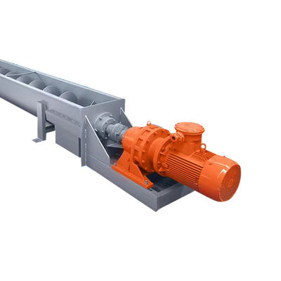 SUS304 Dewatering Sludge Screw Conveyor Untuk Pengangkutan Pasir Batubara Hancur