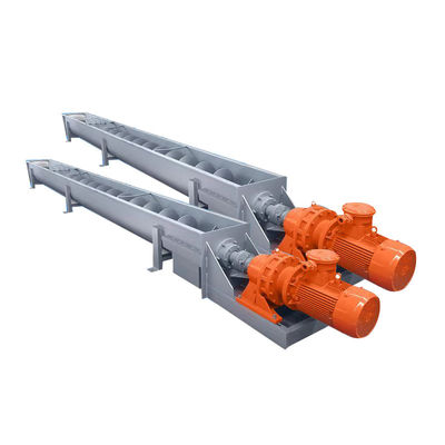 SUS304 Dewatering Sludge Screw Conveyor Untuk Pengangkutan Pasir Batubara Hancur