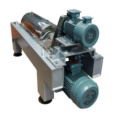 Scroll sekrup decanter sentrifugal Limbah Decanter horizontal sentrifugal untuk minyak terpisah