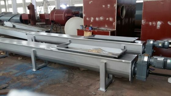 Konveyor Sabuk Sekrup Baja Karbon, Konveyor Sekrup Pelepasan 300mm