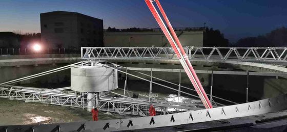 Double Pipe Travelling Bridge Sludge Scraper Digunakan Untuk Instalasi Pengolahan Air Limbah
