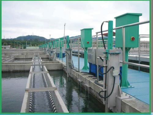 Reciprocating Bottom Scraper Digunakan Untuk Kolam Air Limbah Persegi