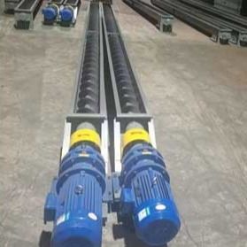 Konveyor Auger Stainless Steel Limbah, Konveyor Sekrup Industri 500mm