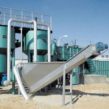 Peralatan Desanding Sekrup Shaftless Pemisah Air Grit