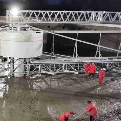 Double Pipe Travelling Bridge Sludge Scraper Digunakan Untuk Instalasi Pengolahan Air Limbah