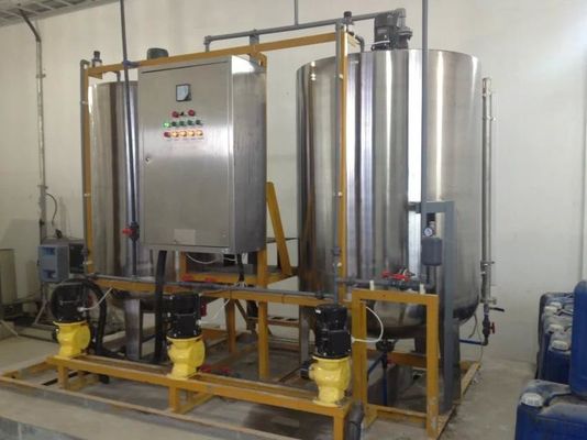 Sistem Dosis Kimia Stainless Steel, Mesin Dosis Air Medis