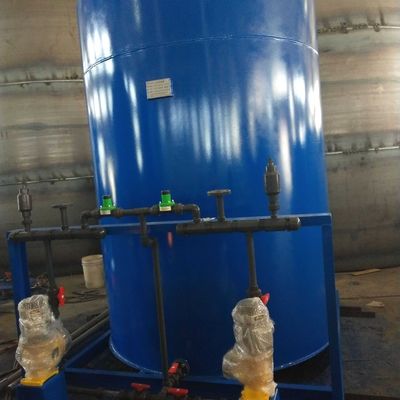 Sistem Dosis Polimer 1500L / jam Pengolahan Air Kota Mun
