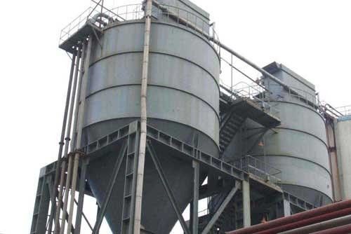 7.2m Proses Dewatering Lumpur Kapur Silo Terhidrasi ISO9001