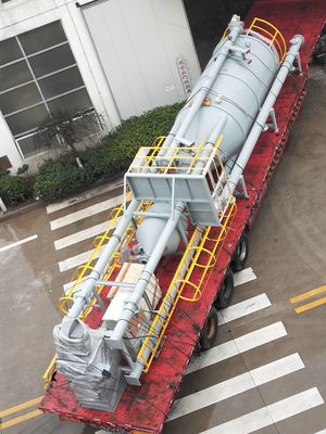 Perawatan Lumpur Tambang Silo Penyimpanan Kapur Stainless Steel