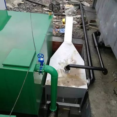 Mesin Pengolahan Air Limbah Terintegrasi Pemisahan Cairan Padat