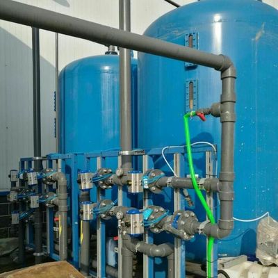 Peralatan Filtrasi Air Limbah Lapisan Karet Bahan Baja Karbon Q235
