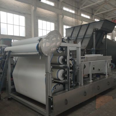 Peralatan Dewatering Bubur Stainless Steel, Pengolahan Air Limbah Belt Press 10m3 / jam
