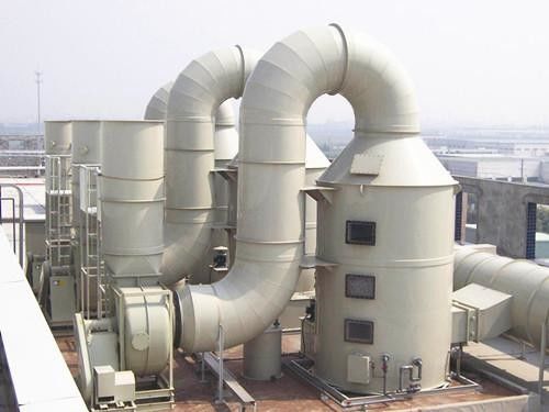 Menara Penyerapan Gas Kimia, Scrubber Menara Semprot Putih