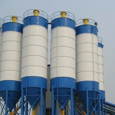 Penyimpanan Kapur Kimia Silo Pengolahan Gas Limbah PLC Otomatis Terkendali