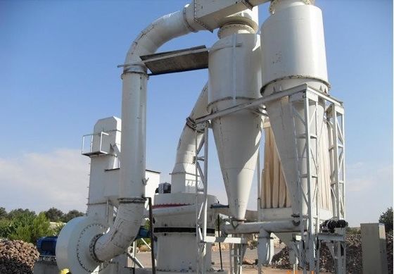 Penyimpanan Kapur Kimia Silo Pengolahan Gas Limbah PLC Otomatis Terkendali
