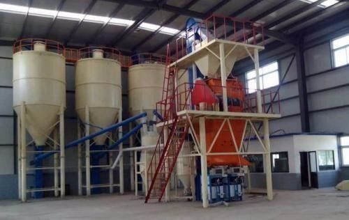 Penyimpanan Kapur Baja Karbon Silo Pengolahan Gas Limbah Kimia