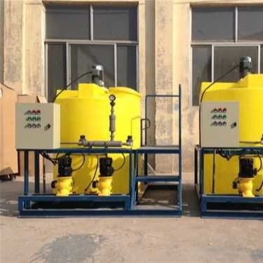 Mesin Dosis Otomatis Kuning, Unit Dosis Kimia 1000L / jam