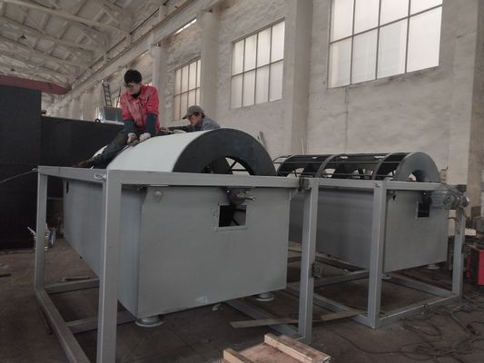 Peralatan Penghapusan Puing Halus Rotary Drum Microfilter Dengan Sistem Pembersihan Sendiri