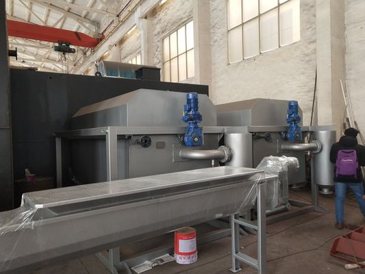 Peralatan Penghapusan Puing Halus Drum Micro Filter Food Grade Dengan Sistem Backwashing
